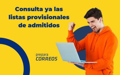 Correos publica las listas provisionales de admitidos