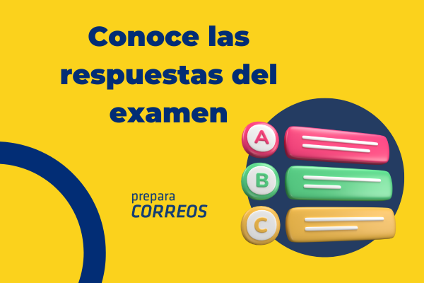 Te damos las respuestas del examen de Correos